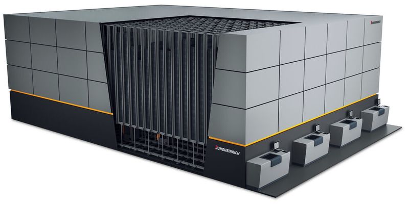 Jungheinrichs neues Behältekompaktlager „PowerCube“ ist an die vorhandene IT-Struktur, insbesondere das ERP-System von Schönenberger, angebunden und mit dem Jungheinrich Warehouse Management System ausgestattet.