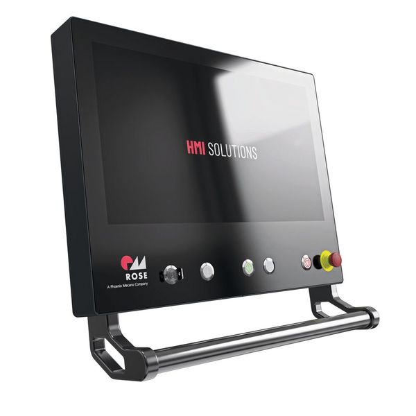 This HMI complete system from Rose is used in the production of a manufacturer of food packaging. (Image: ©Rose Systemtechnik GmbH)