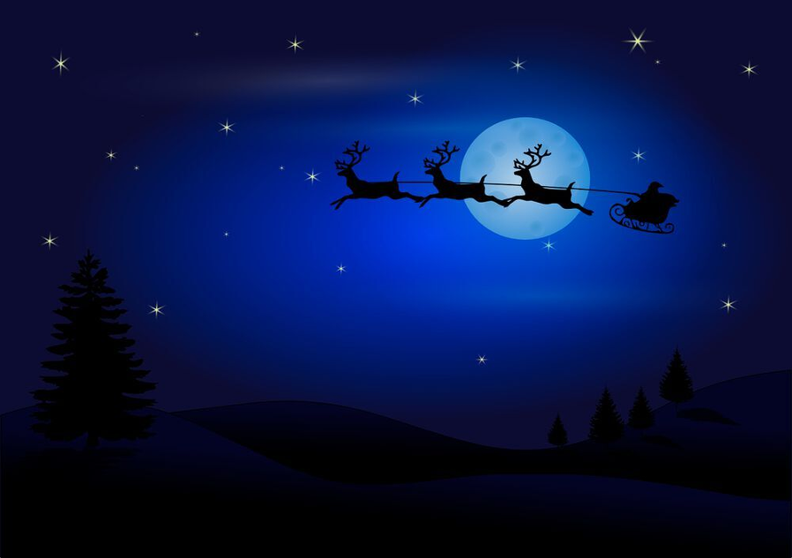 Die Geschichte des WeihnachtsmannSchlittens