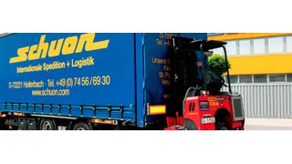 Insgesamt sind jetzt 18 Jumbo-Lkw mit Mitnahmestaplern der Firma Palfinger im Einsatz. (Alfred Schuon)