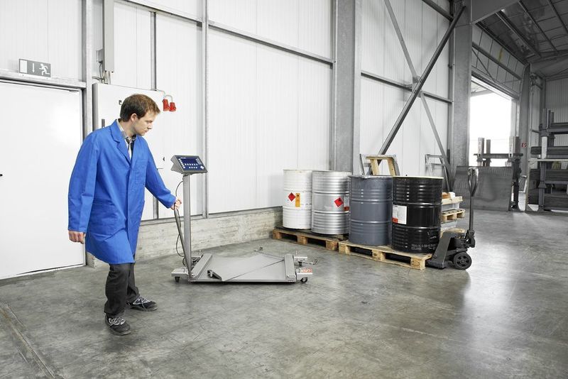 Jetzt muss das Wägegut nicht mehr zur Wiegestation gebracht werden, sondern die Waage kommt zum Produkt.  (Bild: Mettler Toledo)