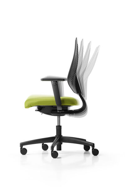 Verschiedene Ergonomie-Funktionen sorgen für dynamisches Sitzen mit optimalen Komfort. (Bild: Dauphin Human Design Group)