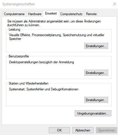In der Systemsteuerung steht auch die Verwaltung der Profile zur Verfügung, inklusive der Kopiermöglichkeit. (Joos)