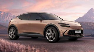 Der Genesis GV60 hat die gleiche Basis wie der Hyundai Ioniq 5 und der Kia EV6. (Bild: Genesis)