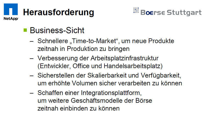 Abbildung 9: Die Börse Stuttgart erwartet eine Ausweitung des Portfolios. In den vergangenen Jahren ist, laut Andreas Buff, Programmleiter der Börse, die „Anzahl der handelbaren Instrumente“ ohnehin bereits um 60 Prozent gestiegen. (Archiv: Vogel Business Media)