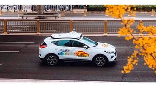 Is Tesla a nose ahead: Just as Musk presented his Cybercab in Hollywood, Baidu announced its first expansion outside of China. (Image:Baidu)