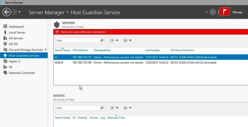 Der Host Guardian Service überwacht die virtuellen Server auf einem Hyper-V-Host und kann bei verdächtigen Aktionen eingreifen. Die VMs werden voneinander abgeschirmt, sodass sich hochsichere virtuelle Umgebungen erstellen lassen. (Thomas Joos)