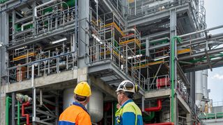 Die neue Anlage in Antwerpen bedientdie  wachsende Nachfrage nach Alkylethanolamine. (Bild: Flip Claessens/ BASF)