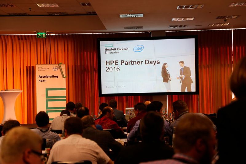 Auf den Partnertagen von HPE wurden die Änderungen und Erweiterungen des Unterstützungs- und Anreizsystems thematisiert. (HPE)