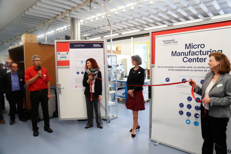 AddiPole, le nouveau centre de compétences en fabrication additive et reverse engineering basé au Technopôle de Ste-Croix, offre l’ensemble des technologies et des compétences permettant de réaliser des composants et des systèmes fonctionnels et finis prêts à l’usage par procédés additifs. (JR Gonthier)