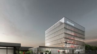 Die neue Krohne Konzernzentrale entsteht in Duisburg bis August 2016. (Bild: Krohne Messtechnik)