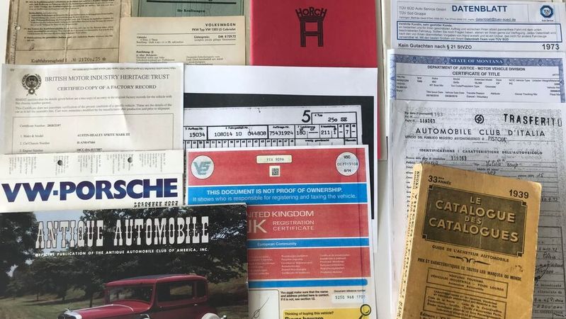 In diesem Jahr wird der Oldtimerweltverband 60 Jahre alt. Ein seiner sichtbaren Aufgaben: die Herausgabe der FIVA Identity Card.(Bild:  ADAC)