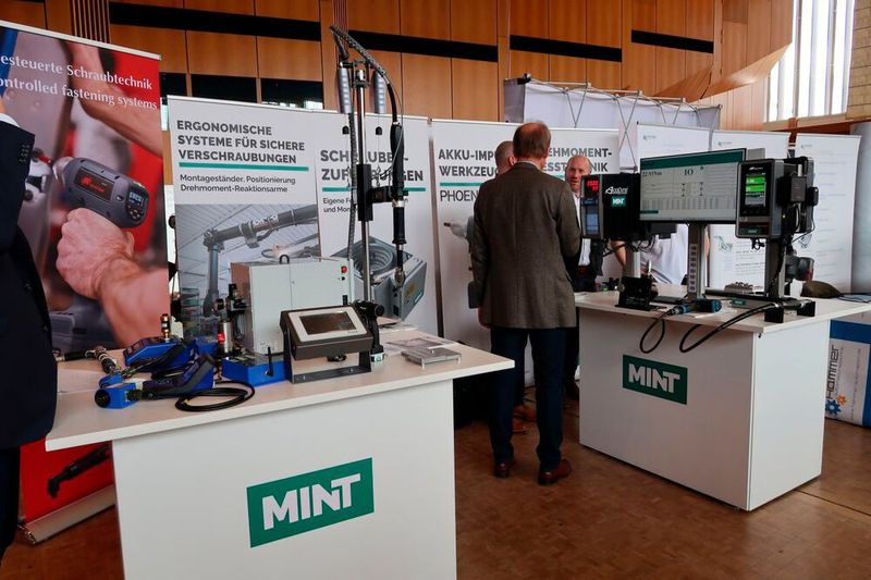 MINT informierte über seine Schraubenzuführungslösungen, Handlingsysteme und individuell erstellbaren Verschraubungssysteme.  (Bild: D. Quitter - VCG)