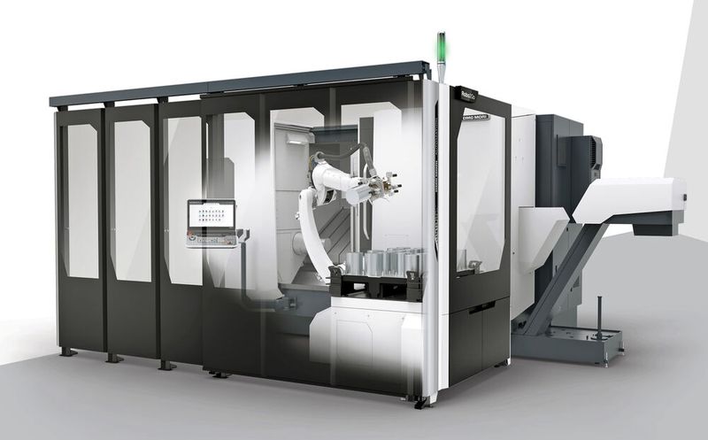 3rd generation Robo2Go automation is to be unveiled at the event. (Source: DMG Mori)