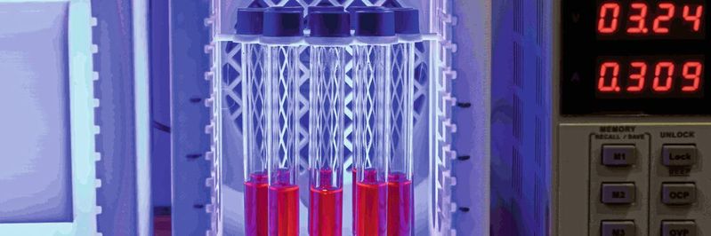 Der Azula-Photoreaktor: Die Photokatalyse nach dem Vorbild der Natur ist ein alter Traum der Chemie. Der Azula-Photoreaktor: Die Photokatalyse nach dem Vorbild der Natur ist ein alter Traum der Chemie.