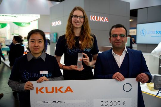 Team Ultratopia gewinnt den Kuka Innovation Award 2025. (Bild:  Kuka)