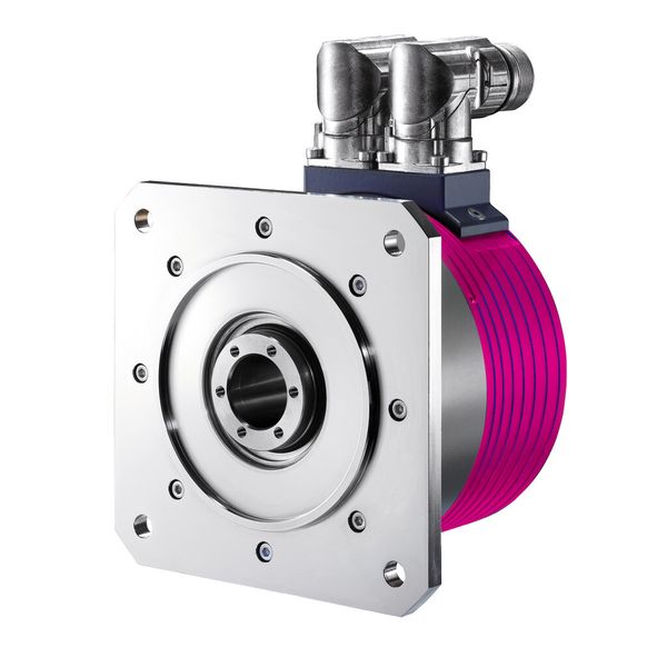Elektromotor: Servomotor mit Direktantrieb CHM. (Harmonic Drive)
