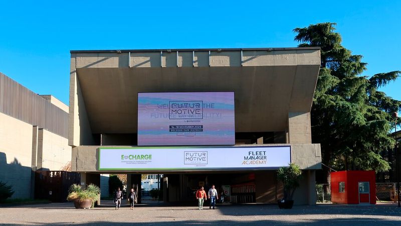 Die Messe Futurmotive – Expo & Talks fand vom 16. bis zum 18. November in Bologna statt. Sie soll den Zeitraum bis zur nächsten Autopromotec im Mai 2025 überbrücken.(Bild:  Diehl – VCG)