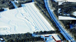 Das Bridgestone-Testzentrum in Vidsel ist auf festem Grund angelegt. Es bietet pro Jahr 14 bis 17 Wochen beste Wintertestbedingungen. (Bridgestone)