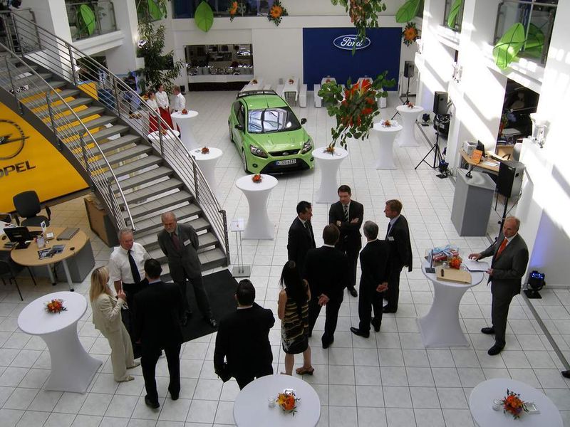 Neuzugang im Wickenhäuser-Showroom: Rund 300 m² Ausstellungsfläche sind ab sofort ausschließlich für Neuwagen der Marke Ford reserviert. (Archiv: Vogel Business Media)