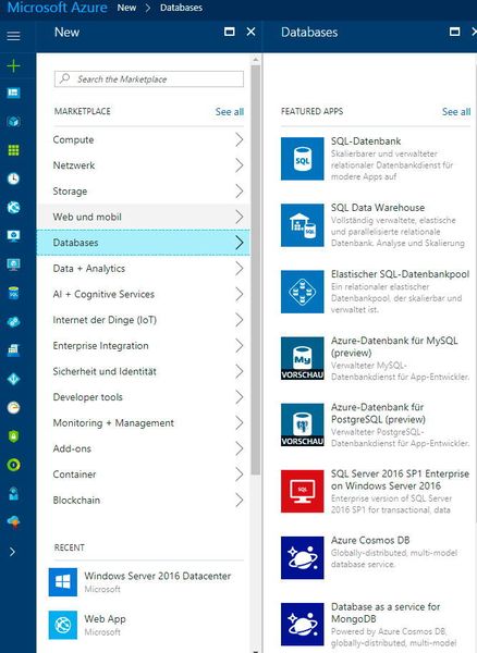 IaaS kann in Microsoft Azure verschiedene Dienste aus PaaS, aber auch SaaS miteinander vernetzen. (Microsoft)