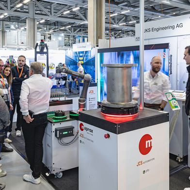 Insgesamt haben 3121 Fachbesucher die empack und die Logistics & Automation in Bern besucht. (Bild: Easyfairs, Sara Barth)