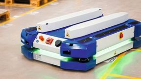 Mayr Antriebstechnik bietet intelligente Bremslösungen für fahrerlose Transportfahrzeuge. (Bild: Mayr Antriebstechnik)