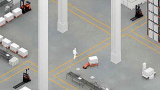 Toyota Material Handling setzt auf ein intelligentes Warenlager mithilfe von MongoDB Atlas und Microsoft Azure. In der Intralogistik kommen vernetzte Gabelstapler als IoT-Fahrzeuge zum Einsatz. (Bild: Toyota Material Handling)