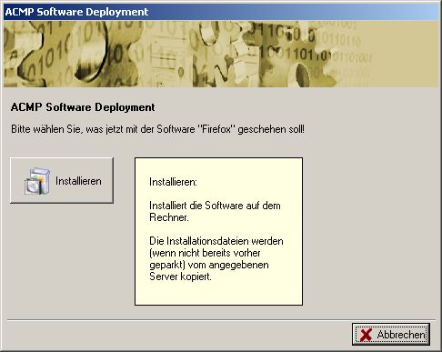 Abb. 3: Bei interaktiver Softwareverteilung kann der Nutzer selbst entscheiden, ob er ein Paket installieren will, oder nicht (Archiv: Vogel Business Media)