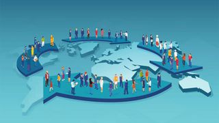 Viele  Menschen können sich vorstellen im Ausland zu arbeiten. 23 Prozent der Befragten sind sogar aktiv auf der Suche nach einem Job in einem anderen Land. (Bild: Feodora - stock.adobe.com)