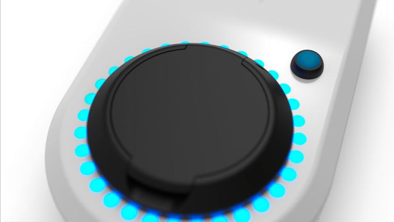 Der LED-Ring zeigt unter anderem Ladefortschritt und Stromstärke an. (Bild: Go-e GmbH)