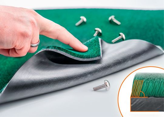 Die Mink Slide-Brush: Industriebürste für den Materialtransport.(Bild:  Mink)