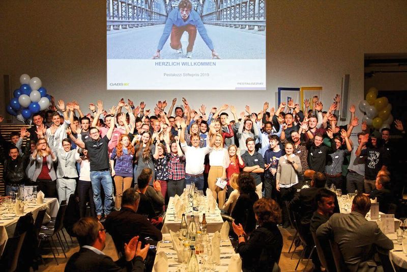 Auszeichnung der Besten der der Besten: Impressionen vom letzten Live-Event, der Verleihung des Pestalozzi-Stiftepriis im Jahr 2019. (Pestalozzi Group)