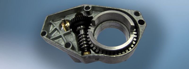 Bewegungswandler Torqtec in der integrierten Anwendung.  (Bild: Ejot)