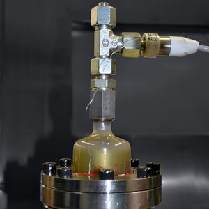 Abb.2: Die Innnendruckprüfeinrichtung des Multi-Testers