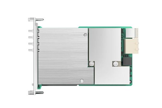 PXI oscilloscope with eight inputs: The NI PXIe-5108 offers a bandwidth of 100 MHz and a resolution of 14 bits.(Image: National Instruments)