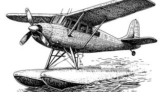 Ein Flugzeug, das schwimmen kann, und ein Schiff, das fliegen kann – so bezeichnet der Chef-Designer sein neues Amphibienflugzeug.  (Bild: © Pawellpi Design - stock.adobe.com)