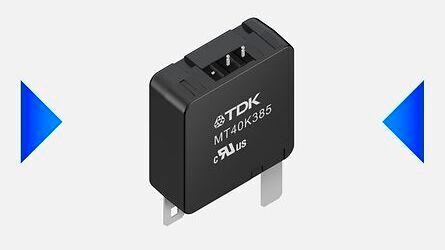 TDK has introduced compact thermofuse varistors designed to provide high surge protection of up to 50 kA in industrial and power applications.(Source:  TDK)
