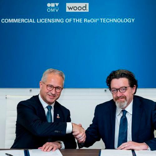 OMV and Wood have signed a MOU to enter into a mutually exclusive collaboration agreement for the commercial licensing of OMV’s proprietary Reoil technology. OMV and Wood have signed a MOU to enter into a mutually exclusive collaboration agreement for the commercial licensing of OMV’s proprietary Reoil technology.