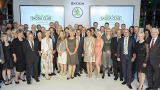 Die 25 erfolgreichsten deutschen Skoda-Partner des vergangenen Jahres sind jetzt Mitglieder im „Skoda Club 2015“ – zum Vergrößern bitte klicken. (Foto: Skoda)