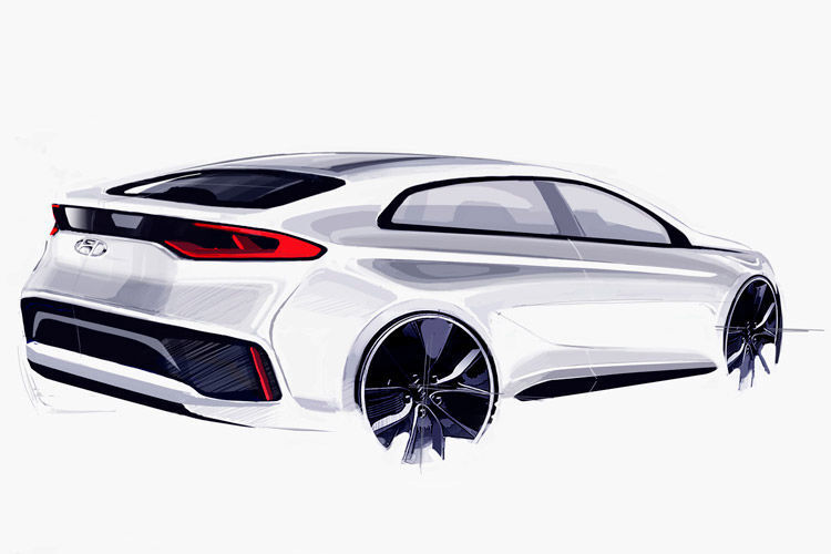 Auch die vorab veröffentlichten Zeichnungen lassen keine Rückschlüsse auf das Aussehen der Front zu. (Foto: Hyundai)