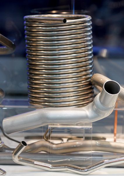 Rohre, Rohre, Rohre: Impressionen von der Messe Tube 2014. (Bild: Tube)