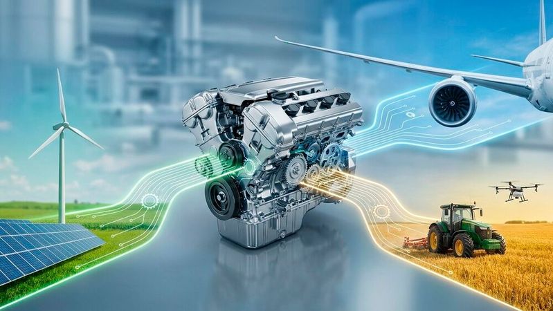 Zulieferer für Verbrennertechnik suchen neue Geschäftsfelder.(Bild:  Gemini / KI-generiert)