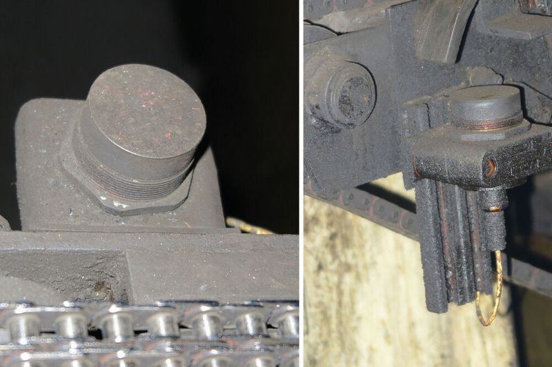 In einer KTL-Anlage detektieren induktive Sensoren die Position eines Hubgestells in einem Einbrennofen. Die Lösungen dürfen sich von Temperaturen über 200 °C nicht beeindrucken lassen und müssen darüber hinaus extrem dicht sein, damit kein Kondensat in sie eindringen kann. (Bild: IPF Electronic)