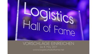 Bis zum Montag, den 8. Mai 2017, läuft noch der Countdown der diesjährigen Vorschlagsrunde für die Logistics Hall of Fame (LHOF). (LHOF)