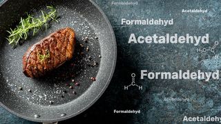 Abb. 1: Bei Temperaturen über 140 °C können durch die Maillard-Reaktion auch unerwünschte, toxische Produkte in Lebensmitteln entstehen. (©weyo - stock.adobe.com; [M]-Kuebert)