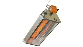 Hellstrahler erleben derzeit einen Boom. Schwank stellt mit der Hallenheizung Supra Schwank einen dieser energieeffizienten Hellstrahler vor. Bild: Schwank (Archiv: Vogel Business Media)