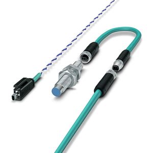 Kleiner Bruder des M12: Mit voller IP20-Kompatibilität eignet sich der M8-Steckverbinder auch für schnellen Service-Einsatz.(Bild:  Phoenix Contact)