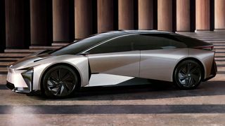 Lexus zeigt die Studie einer E-Limousine, die 2026 anlaufen soll. (Bild: Lexus)