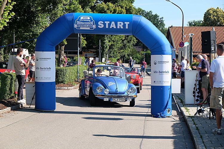 Trotz Corona: Die Meister-Classic der Kfz-Innung München und Oberbayern rollte auch im Jahr 2020 durch die Lande. (Holger Zietz)